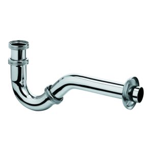 Kludi Bidet siphon 1031105-00 G 2000 2000 /4, avec coude de sortie 32 x 200 mm, chromé