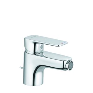 Kludi Mélangeur de bidet Pure &amp; style 402160575 chromé, avec vidage métallique