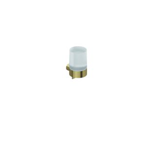 Kludi VELA R Glas-Seifenspender 58976N0 Brushed Gold