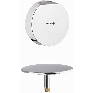 Kludi Rotexa 2000 waste/overflow set 7108005-00 with rotating rosette and Pipe end plug , chrome