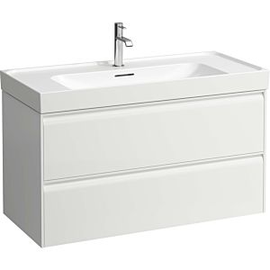 Laufen Meda vanity unit H4216220112601 98.4x51.5x44.8cm, 2 drawers, matt white