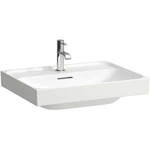 Laufen Meda lavabo H8101134001041 60x46cm, à encastrer, avec trop-plein, 1 trou de robinetterie par lavabo, blanc avec LCC