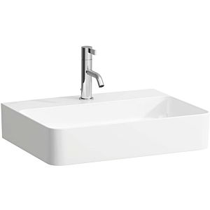 Laufen Val countertop washbasin H8162827571111 55 x 42 cm, matt white, with tap hole, without overflow