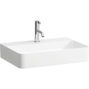 Laufen Val countertop washbasin H8162837571111 60 x 42 cm, matt white, with tap hole, without overflow