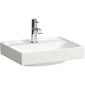 Laufen Meda countertop hand wash basin H8161110001111 45x35cm, without overflow, 1 tap hole per basin, white