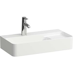 LAUFEN vasque Val H8152850001041 avec trop-plein, avec trou pour robinet 2000 blanc , 60x31cm, encastrable sous