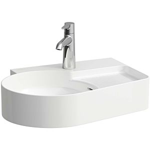 LAUFEN Val H8162880001061 53x40cm, wall-mounted, ground underside, with overflow, with 2000 tap hole, white