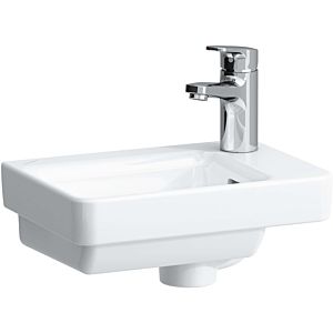 Laufen Pro S Handwaschbecken 8159600001091 36 x 25 cm, weiß, ohne Hahnloch, mit Überlauf