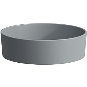 LAUFEN Kartell washbasin bowl H8123317581121 42x42x13.5cm, without tap hole / without overflow, graphite matt