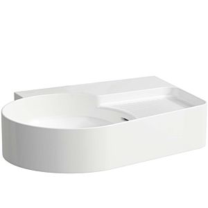 LAUFEN Val H8162880001091 53x40cm, wall-mounted, ground underside, with overflow, without tap hole, white
