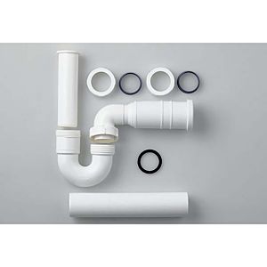 LAUFEN drain H8949750000001 flexible, with siphon for washbasin / Bidet