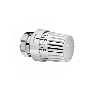 Oventrop thermostatic head Uni LV 1616001 white, for Vaillant thermostatic valves