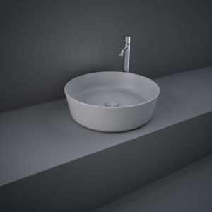RAK Feeling countertop basin FEECT4200503A, round, 42cm, matt grey