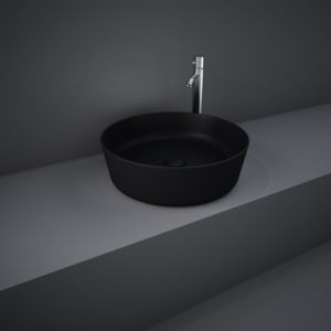 RAK Feeling countertop basin FEECT4200504A, round, 42cm, matt black