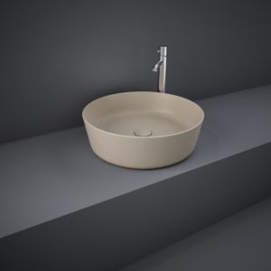 RAK Feeling countertop basin FEECT4200514A, round, 42cm, cappuccino matt