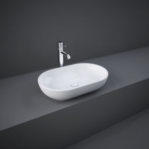 RAK Resort countertop basin FEECT5500AWHA, oval, 55x35cm, white