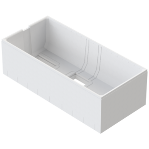 Schedel Duravit XL Starck Wannenträger SW14668 180x90cm, ohne Rückenschräge, Höhe 57cm