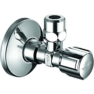 Schell Comfort regulating angle valve 050980699 G 3/8 AG, with ASAG easy, chrome-plated
