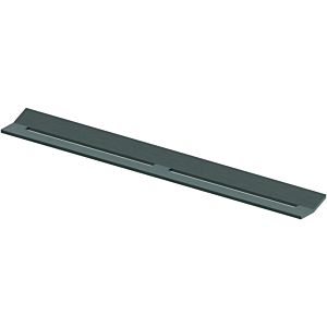 TECE profile cover 675010 Brushed Black Chrome / black brushed chrome, with PVD, for shower channel