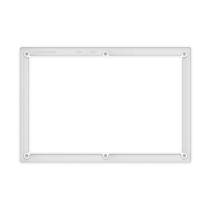 TECE TECEsolid spacer frame 9240440 white, 220x150x4mm