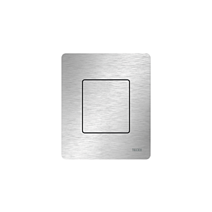 TECE TECEsolid Urinal plate 9242430 Stainless Steel brushed, with cartridge, 104x124x6mm