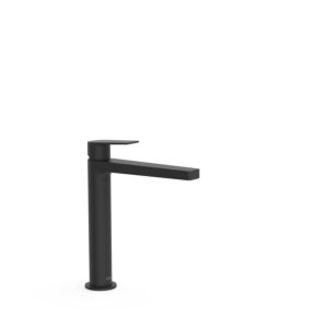 Tres Project-tres wash basin mixer 21120301NM without waste set, matt black