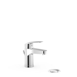 Tres Base Plus wash basin mixer 21610303DA with waste set, chrome