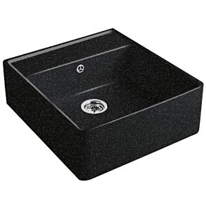 Villeroy and Boch single bowl sink 632062J0 drain fitting, eccentric actuation, fastening kit, chromite