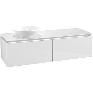 Villeroy & Boch Legato Villeroy & Boch Legato B587L0DH 140x38x50cm, with LED lighting, Glossy White