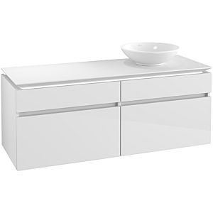 Villeroy & Boch Legato Villeroy & Boch Legato B616L0DH 140x55x50cm, with LED lighting, Glossy White