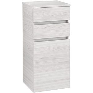 Villeroy & Boch Legato side cabinet B72801E8 40x87x35cm, hinged on the right, White Wood