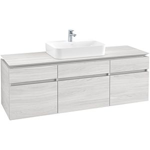 Villeroy & Boch Legato Waschtischunterschrank B76200E8 160x55x50cm, White Wood