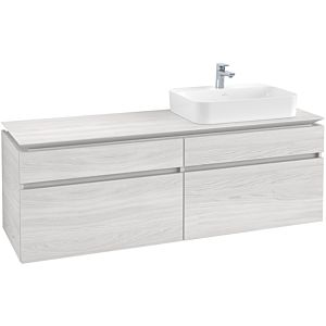 Villeroy & Boch Legato Waschtischunterschrank B76600E8 160x55x50cm, White Wood