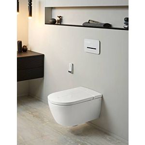 WC-douche sans rebord Villeroy et Boch ViClean-I200 V0E200R1 forme ovale, blanc alpin CeramicPlus