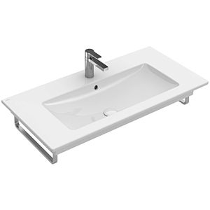Villeroy and Boch Venticello Villeroy and Boch Venticello 41048LRW 80x50.5cm, stone white C-plus, with tap hole, with overflow