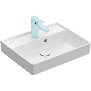 Villeroy and Boch Collaro wash basin 433450R1 with overflow, 50x40cm, white C-plus