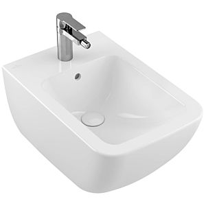 Villeroy and Boch Venticello wall Bidet 441100RW 56x37.5cm, stone white C-plus, with tap hole, with overflow