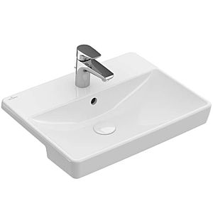 Villeroy and Boch Avento Villeroy and Boch Avento 4A0655R1 55x44cm, white C-plus, 2000 tap hole, with overflow