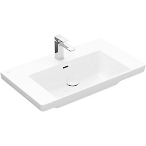 Villeroy and Boch Subway 3.0 washbasin 4A708101 80x47cm, with 2000 tap hole / without overflow, white