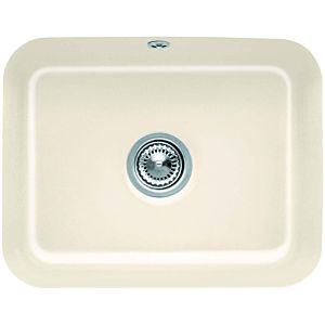 Villeroy and Boch undermount sink 670602J0 with drain fitting, eccentric actuation, fastening kit, chromite