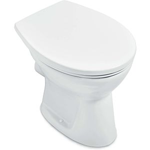Villeroy and Boch O.novo standing washdown toilet 7619R001 36 x 46 cm, rimless, horizontal outlet, white