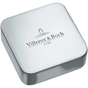 Villeroy and Boch cap 94053561 brass chrome glossy, square, for double twist grip