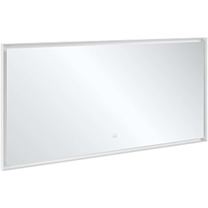 Villeroy et Boch Subway 3.0 Miroir A4631600 cadre en aluminium, 160 x 75 x 4,75 cm, blanc mat
