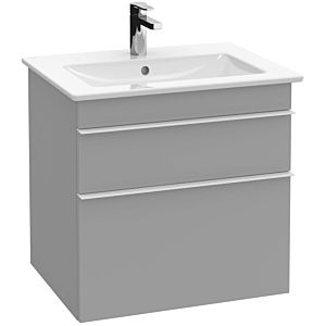 Villeroy and Boch Venticello vanity unit A92305RA 55.3 x 59 x 50.2 cm, handle copper, glass Glossy Grey