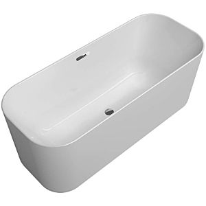 Villeroy and Boch Finion rectangular freestanding bathtub 177FIN7A100V2RW 170 x 70 cm, design ring, stone white, chrome