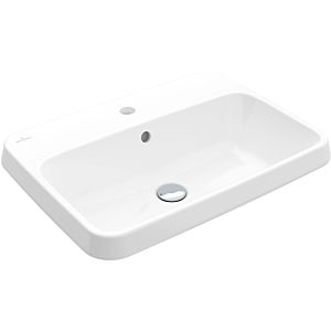 Villeroy and Boch Architectura built-in washbasin 5A676101 60x45cm, with tap hole, without overflow, white