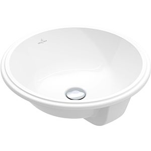 Villeroy and Boch Architectura undercounter washbasin 5A754601 d= 40cm, round, without overflow, white
