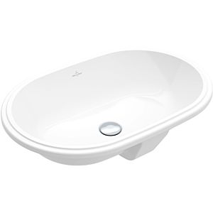 Villeroy and Boch Architectura undercounter washbasin 5A766101 57x37.5cm, oval, without overflow, white