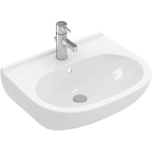 Villeroy & Boch O.Novo Waschtisch Set 5160S101 Combi-Pack, weiss, mit Basic Armatur