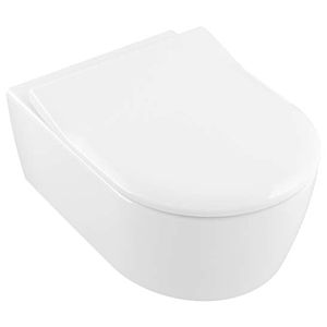 Villeroy et Boch Avento WC siège 9M87S101 blanc, charnières à démontage rapide, fermeture douce